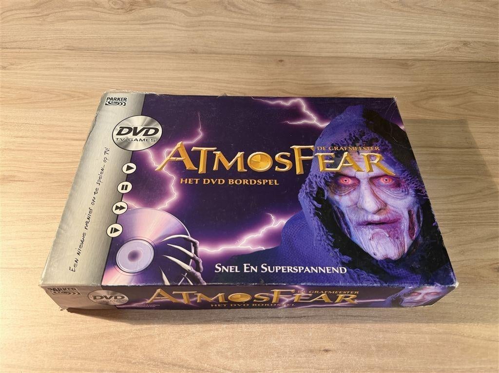 Atmosfear DVD - s6141, Hobby en Vrije tijd, Gezelschapsspellen | Bordspellen, Ophalen of Verzenden, Zo goed als nieuw