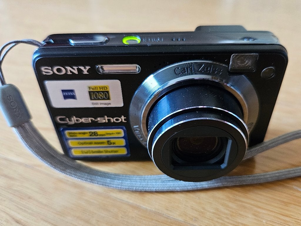 Compact camera SONY CYBERSHOT DSC-W170, Geheugenkaart, Gebruikt, 10 megapixels, Ophalen of Verzenden
