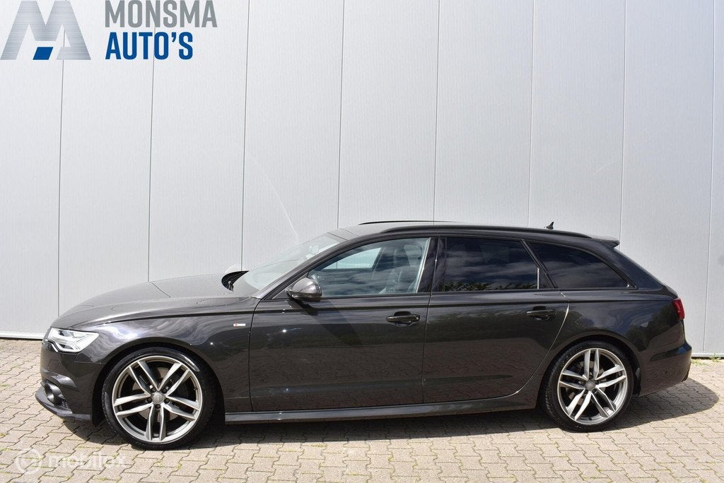 Audi A6 Avant 3.0 TFSI q. MTM 440pk Oolonggrau RS-stoelen AC, Auto's, Audi, Gebruikt, 2995 cc, 1790 kg, Vierwielaandrijving