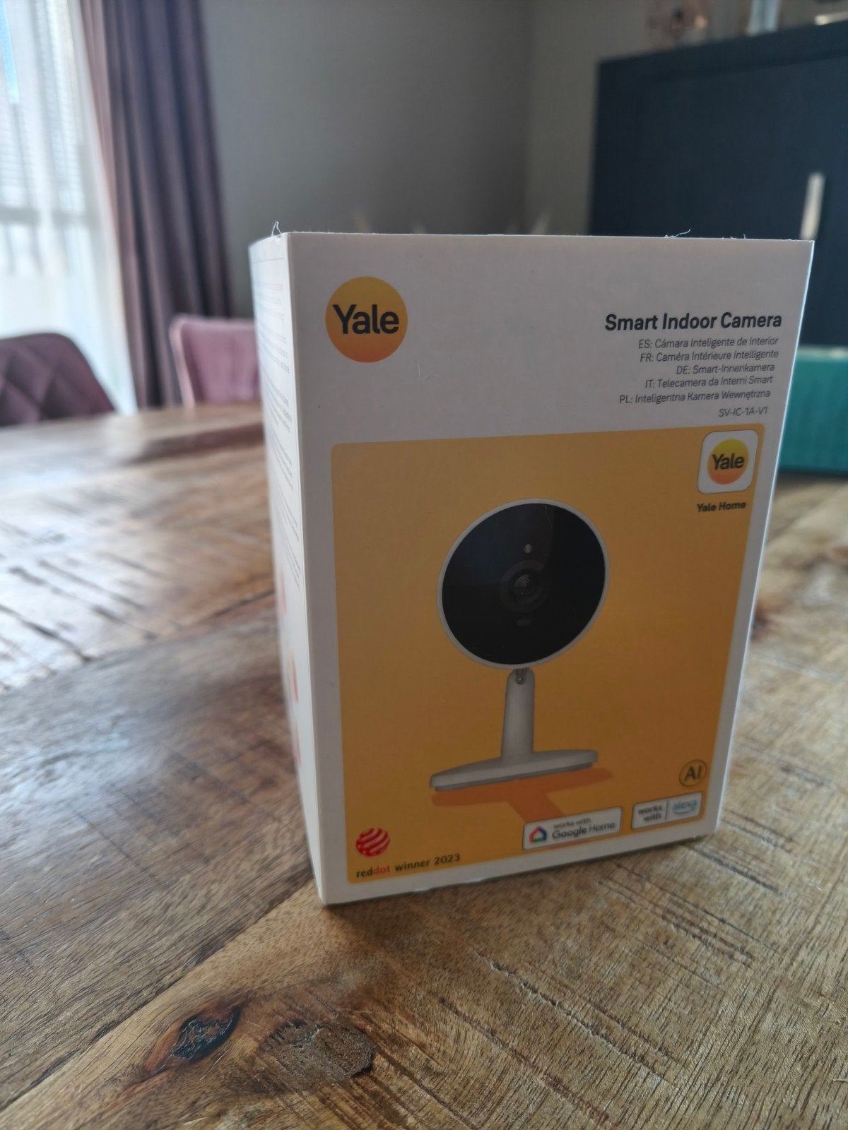 Yale Smart Indoor Camera - Nieuw in doos, Ophalen of Verzenden, Nieuw, Binnencamera