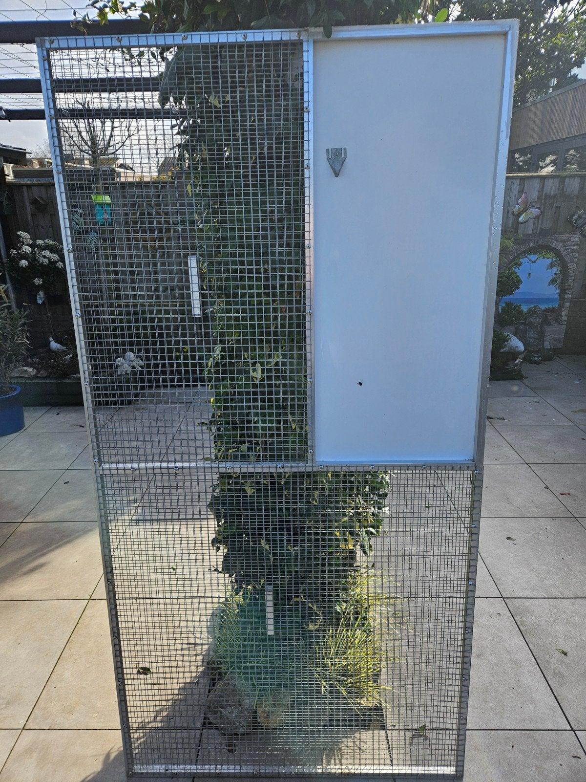 Voliere paneel, Dieren en Toebehoren, Vogels | Hokken en Kooien, Ophalen of Verzenden, Aluminium, Volière