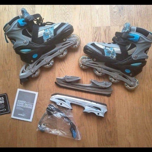 Verstelbare Nijdam inline skates/schaatsen maat 38-41, Ophalen, Kinderen, Inline skates 4 wielen, Verstelbaar