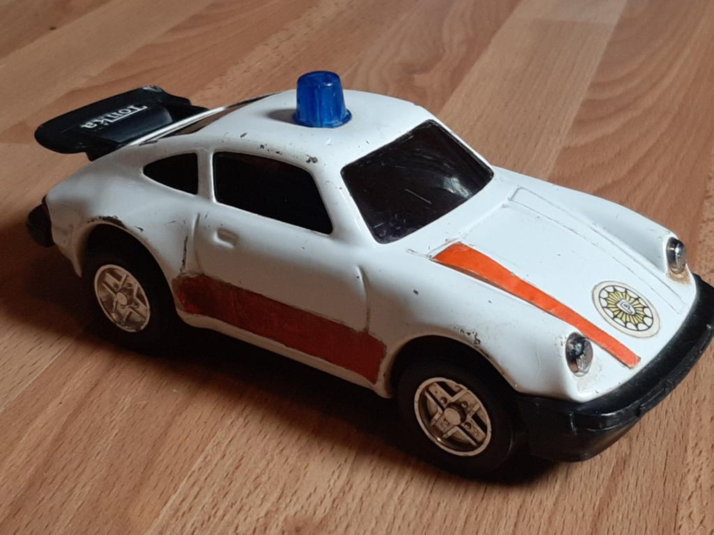 Vintage Tonka Porsche 911 Politieauto Jaren '80 Metaal, Ophalen of Verzenden, Gebruikt