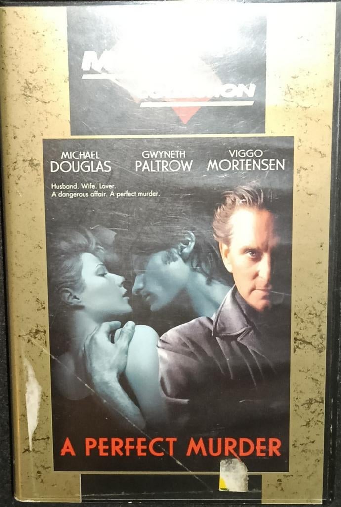 A Perfect Murder vhs, Vanaf 16 jaar, Ophalen of Verzenden, Zo goed als nieuw, Horror