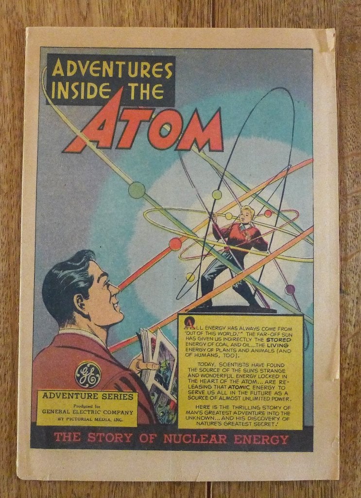 Adventures inside the Atom, Eén stripboek, Ophalen of Verzenden, Gelezen