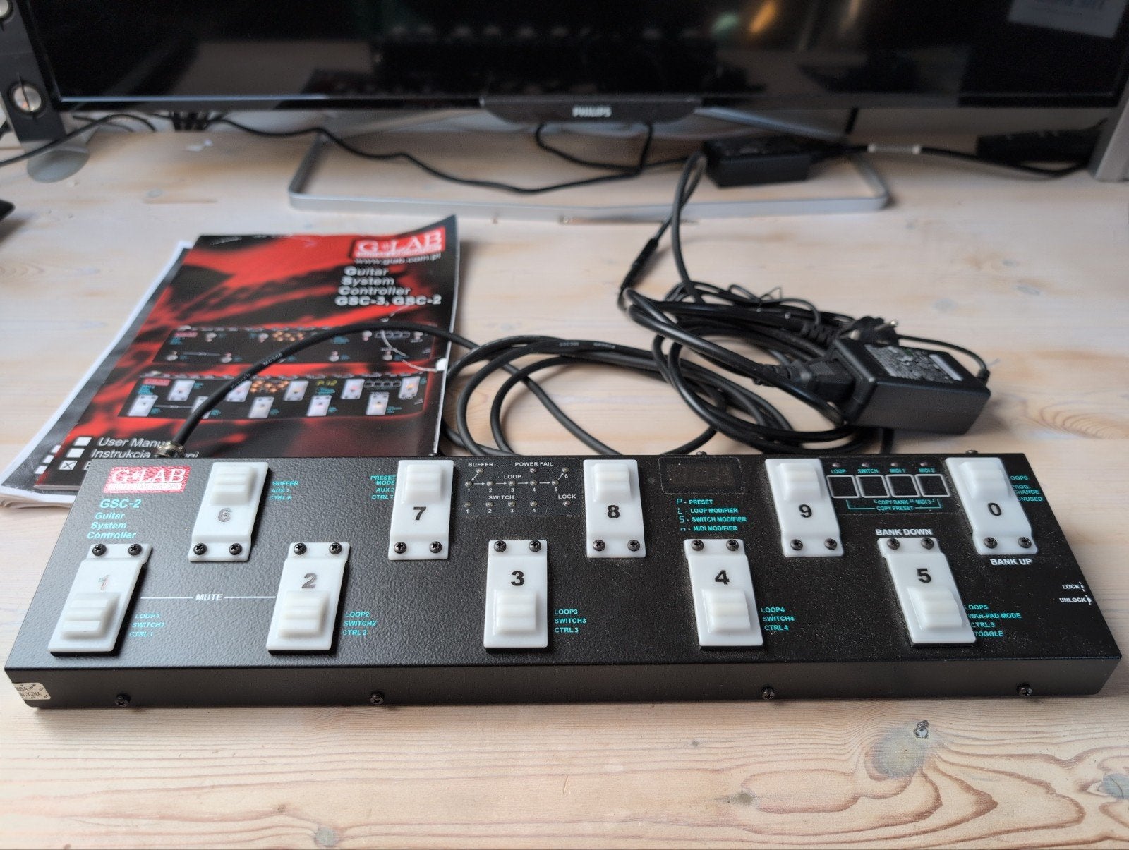 G-LAB GSC-2 Guitar System Controller, Ophalen of Verzenden, Zo goed als nieuw, Overige typen