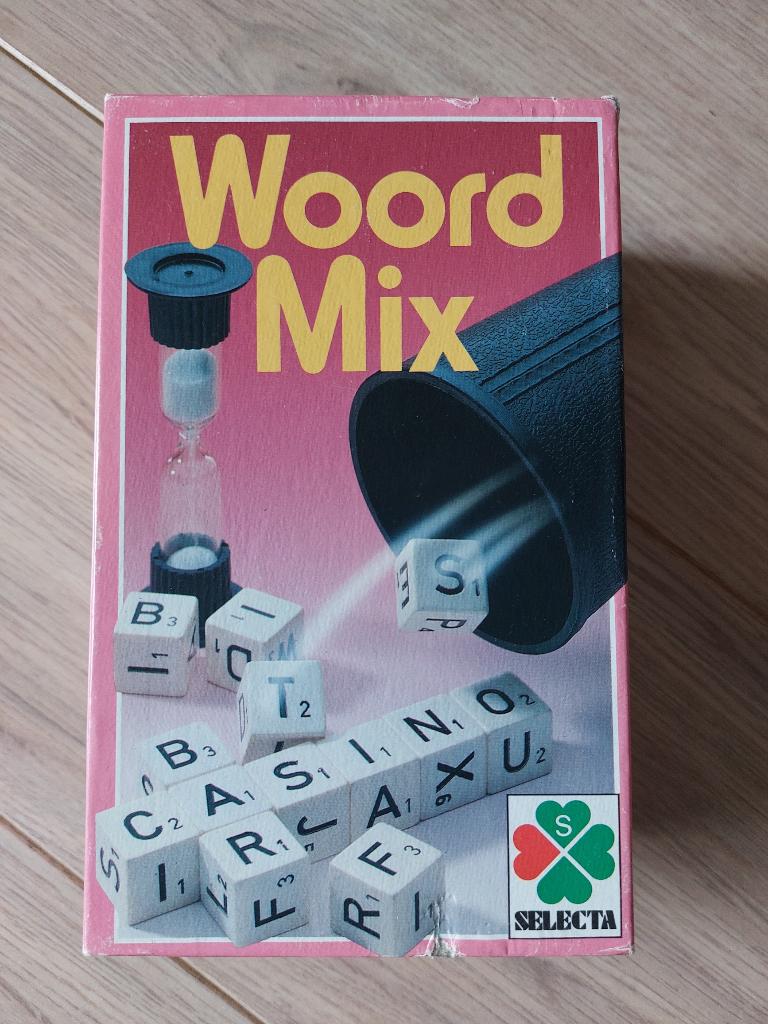 Te Koop; Woordmix, Vijf spelers of meer, Ophalen of Verzenden, Gebruikt, Selecta