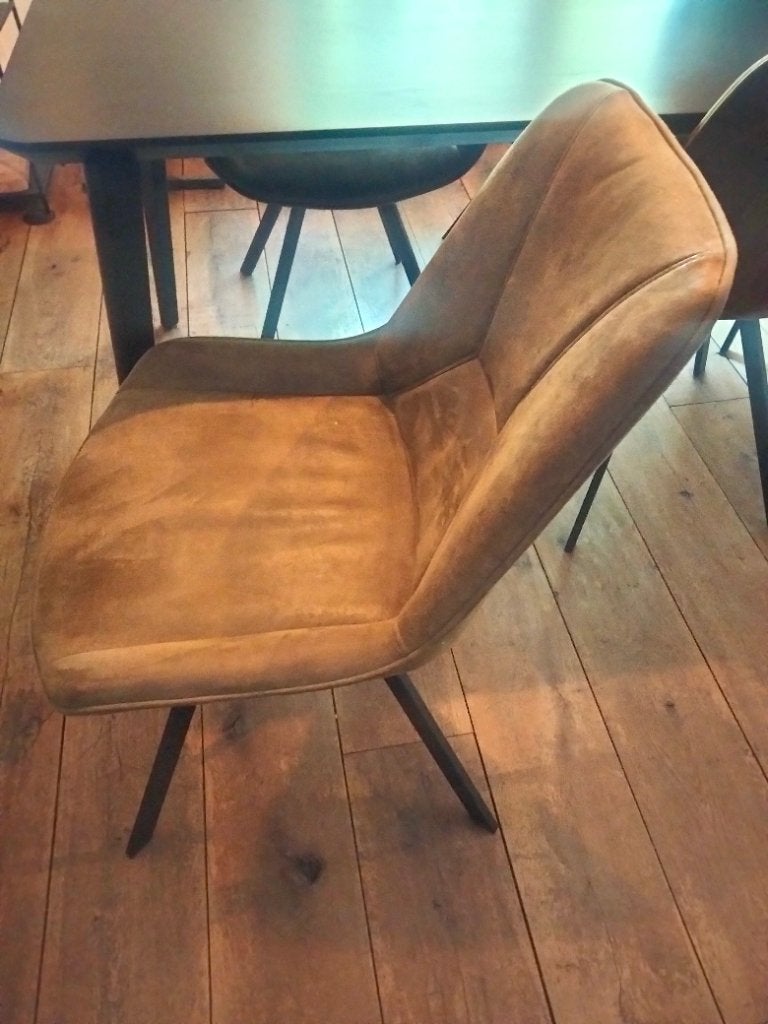 Eetkamerstoelen, Huis en Inrichting, Stoelen, Ophalen, Overige kleuren, Zo goed als nieuw, Stof