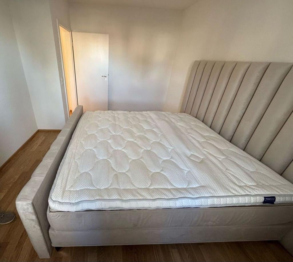Boxspring Swiss Sense Royal Metropolis 180x200 1 jaar oud, Ophalen of Verzenden, Zo goed als nieuw, Tweepersoons, 180 cm