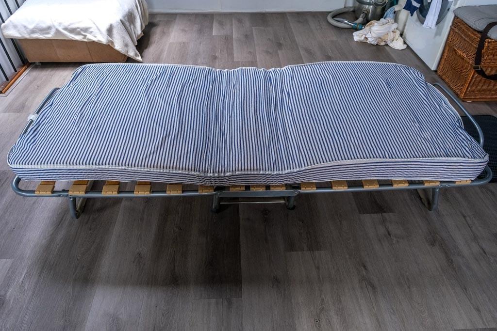 logeerbed inklapbaar, Ophalen, Gebruikt, 190 cm of minder, 80 cm