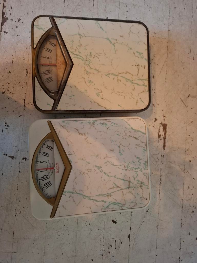 Vintage weegschaal, Ophalen, Glas of Kopje