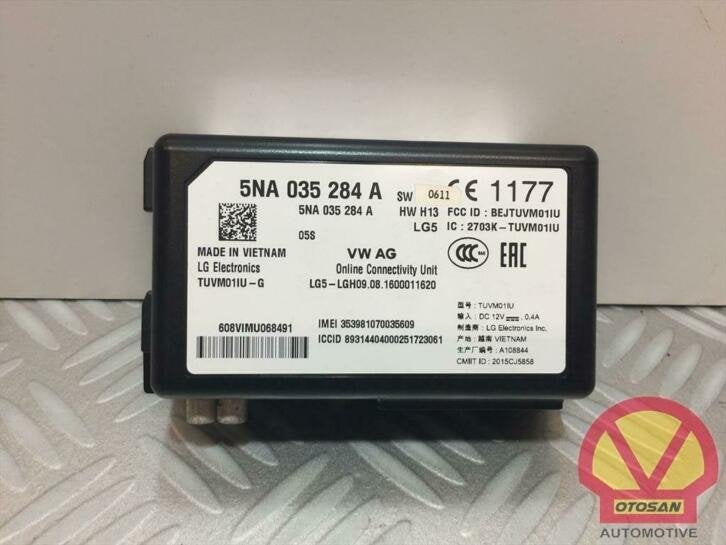 vw golf 7 facelift online diensten module 5na035284a, Gebruikt, Volkswagen, Volkswagen AG, Berliner Ring 2
38440  Wolfsburg, DE