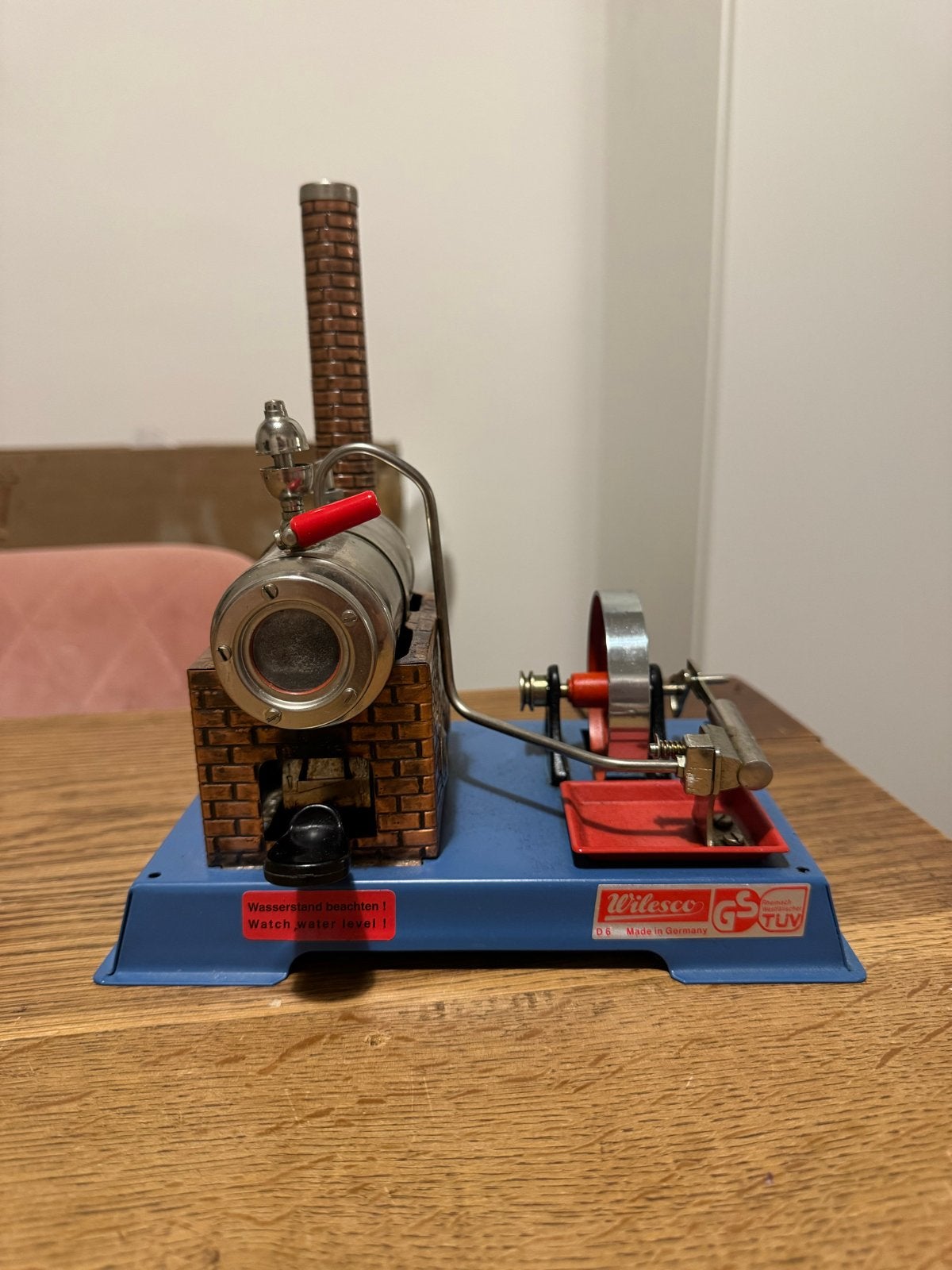 Wilesco D6 Stoommachine, Ophalen of Verzenden, Zo goed als nieuw, Groter dan 1:32