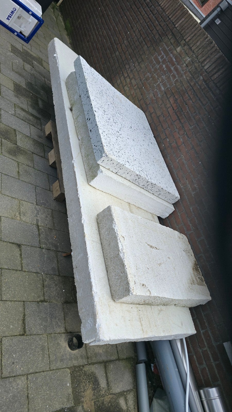 Isolatieplaten Piepschuim (Tempex) diverse maten en diktes, Ophalen, Gebruikt, Minder dan 5 m², Piepschuim (Tempex)