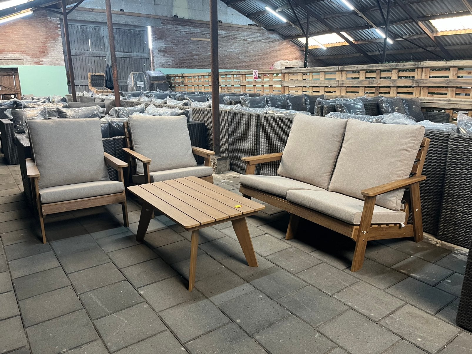 Polywood luxe loungeset nu €599!!, Tuin en Terras, Ophalen, Nieuw