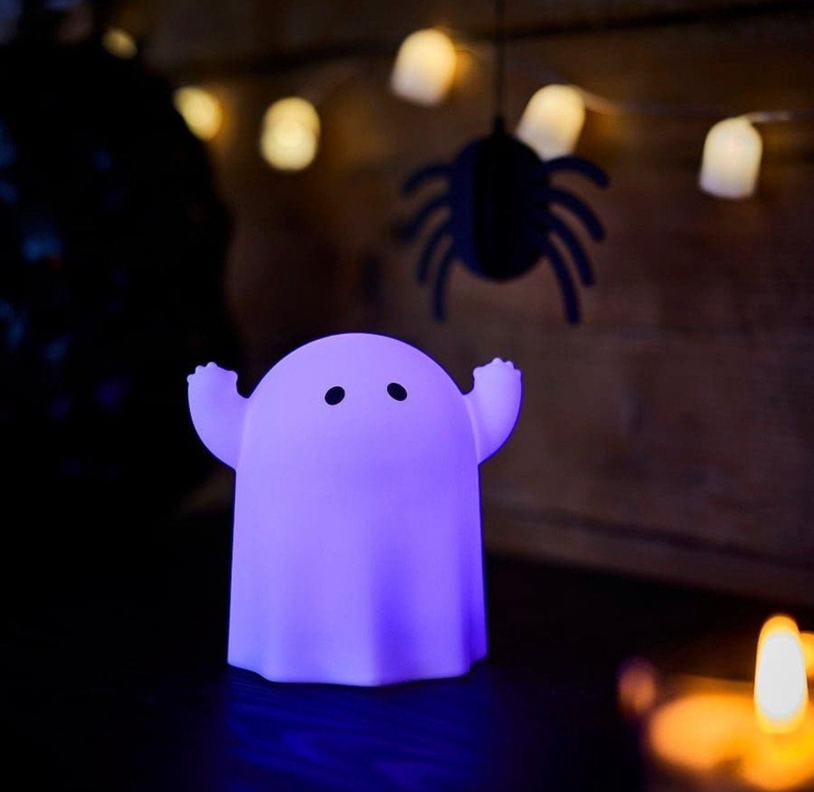 Ikea KUSTFYR lampje halloween spook, nieuw in de doos, Ophalen of Verzenden, Nieuw, Halloween of Griezel