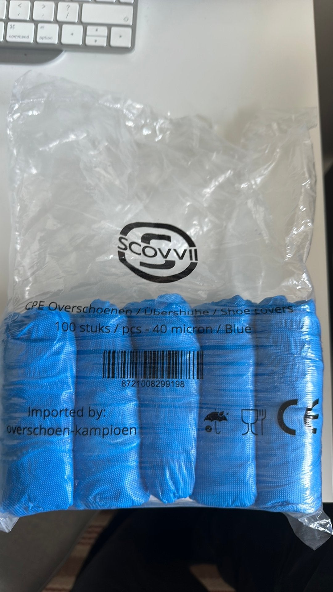 Overschoenen zwembad blauw 50 stuks, Minder dan 80 cm, Nieuw, Ophalen of Verzenden, Minder dan 200 cm