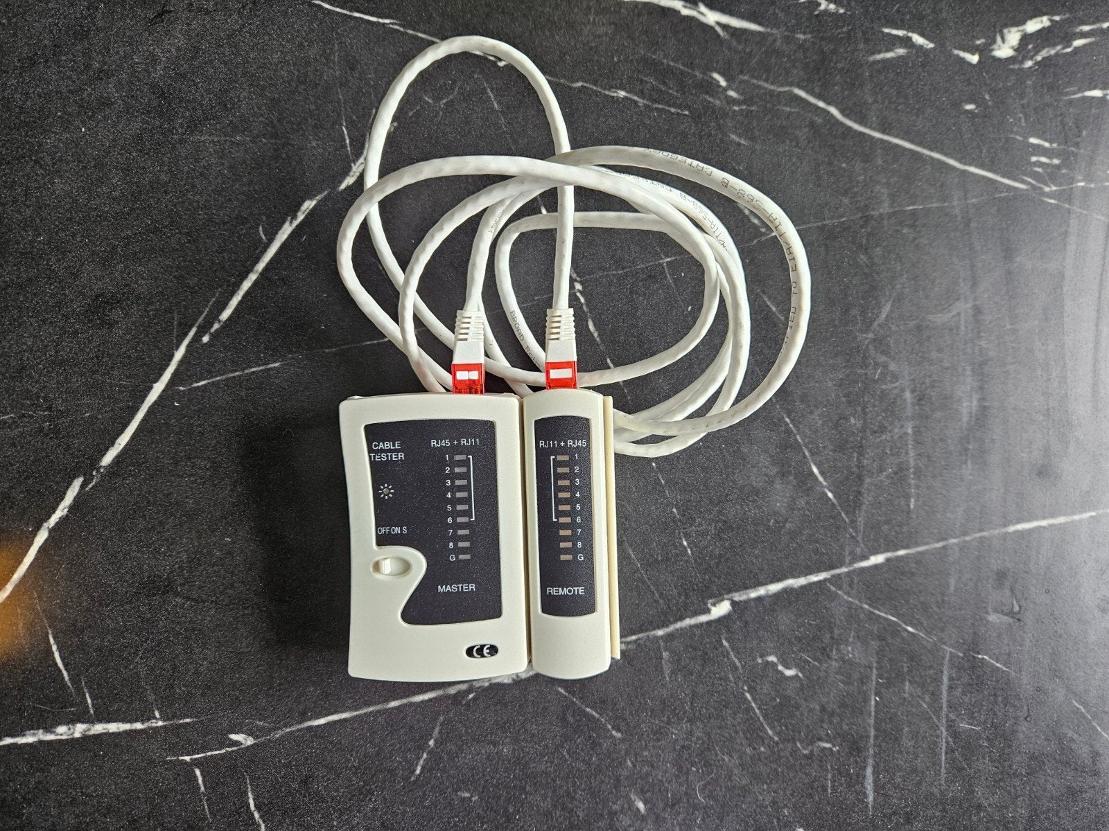 RJ45 RJ11 Kabel Tester Netwerk Tester, Ophalen, Zo goed als nieuw