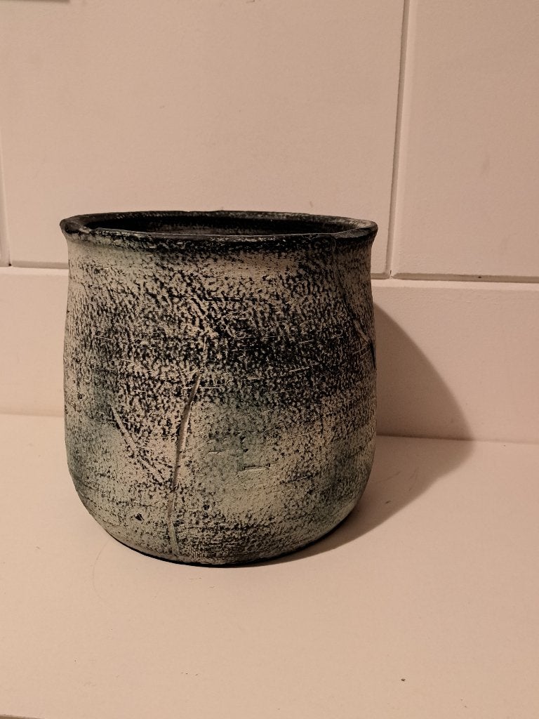 Groene buitenompot, Gebruikt, Rond, Binnen, Minder dan 40 cm