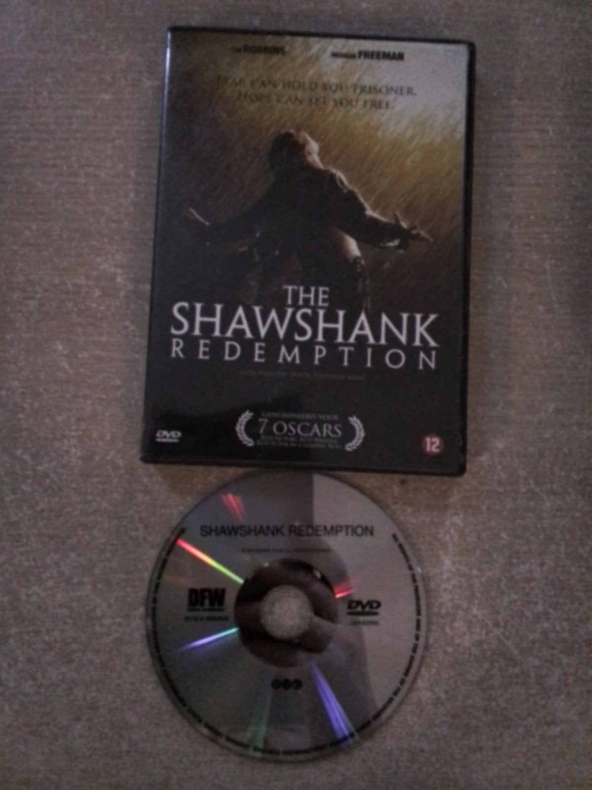 Film Shawshank Redemption (Morgan Freeman), Alle leeftijden, Ophalen of Verzenden, Engels, Nederlands
