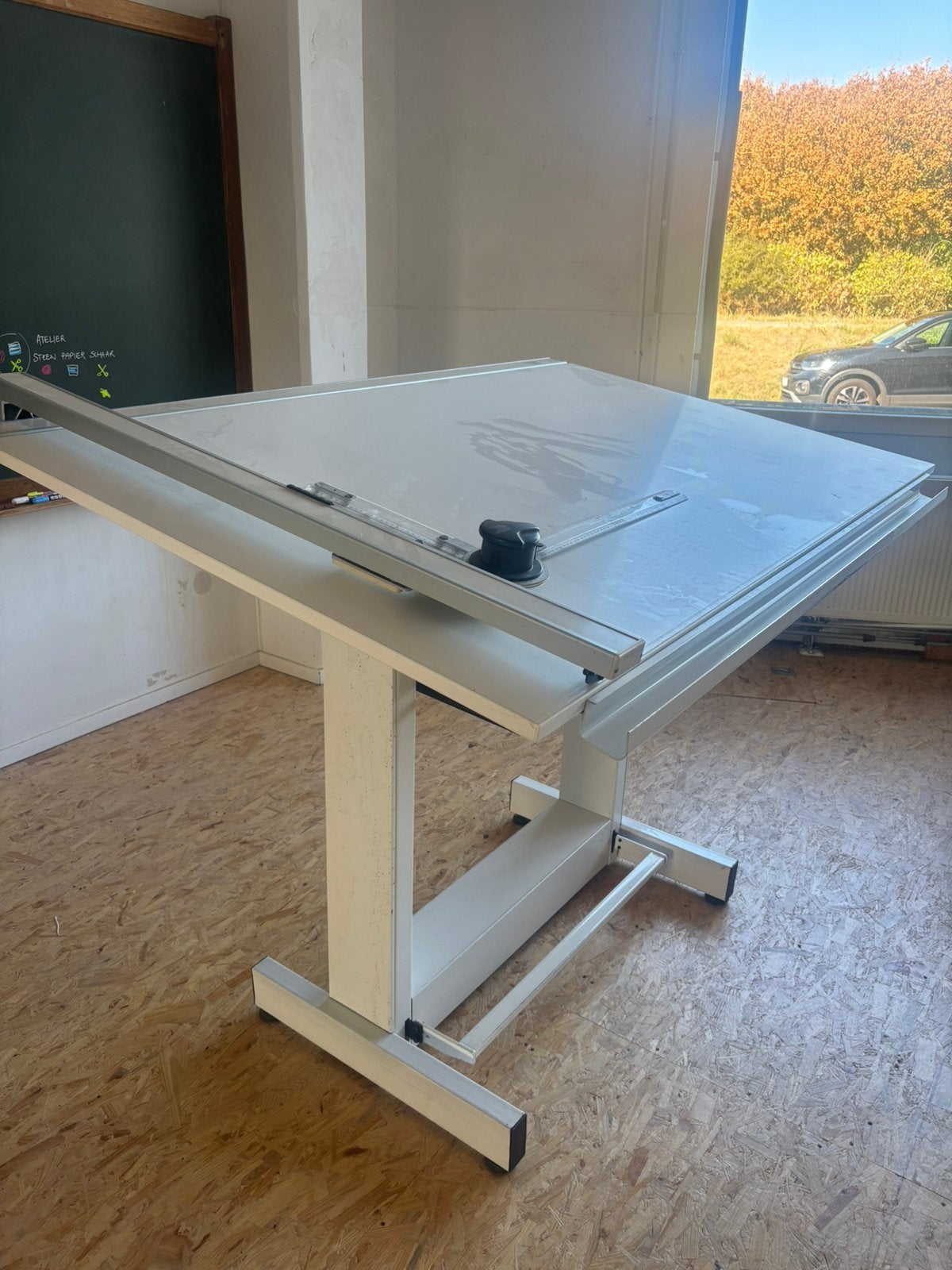 Tekentafel, Doe-het-zelf en Verbouw, Tekentafels, Ophalen, Gebruikt, 130 tot 150 cm