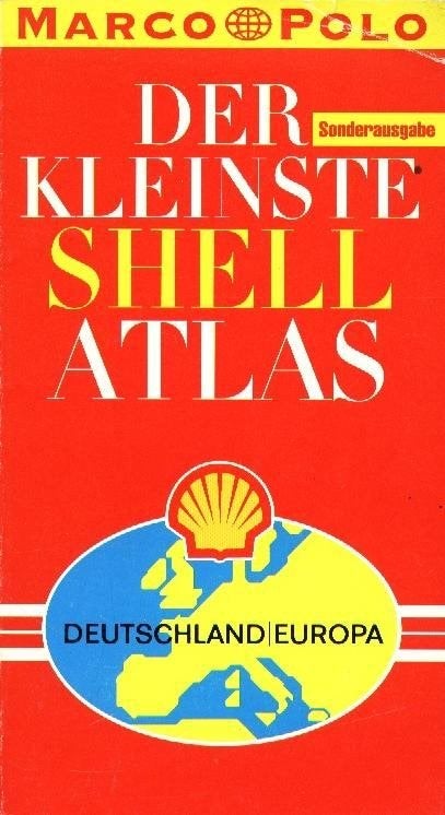 Der kleinste Shell Atlas - Marco Polo, Gelezen, Verzenden, Marco Polo, Landkaart