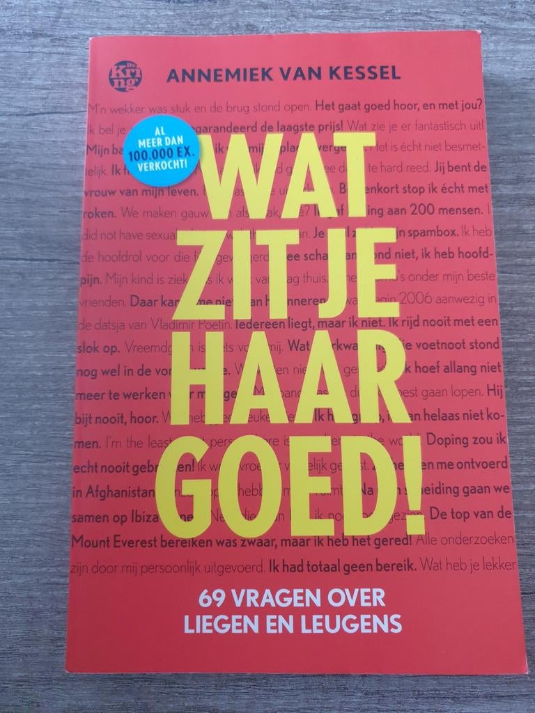 Wat zit je haar goed! - Annemiek van Kessel, Ophalen of Verzenden, Gelezen