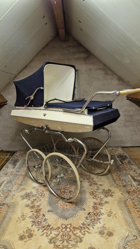 Van Delft vintage kinderwagen, Ophalen, Gebruikt, Kinderwagen, Overige merken