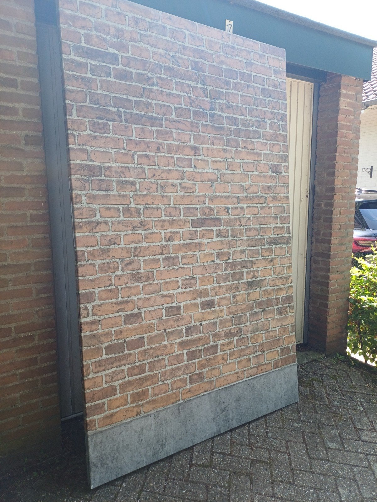 Wandpanelen met baksteenprofiel, steenstrips., Ophalen, Nieuw