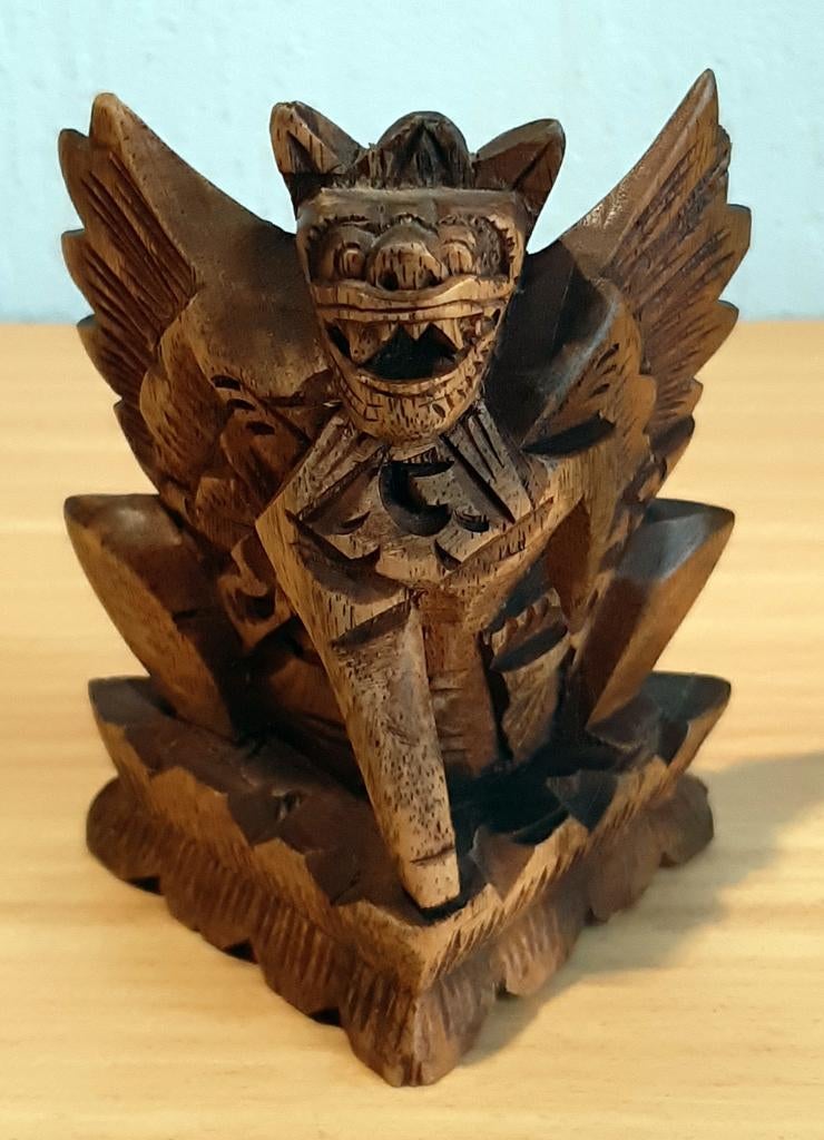 Garuda Indonesisch houtsnijwerk, Antiek en Kunst, Kunst | Niet-Westerse kunst, Ophalen of Verzenden