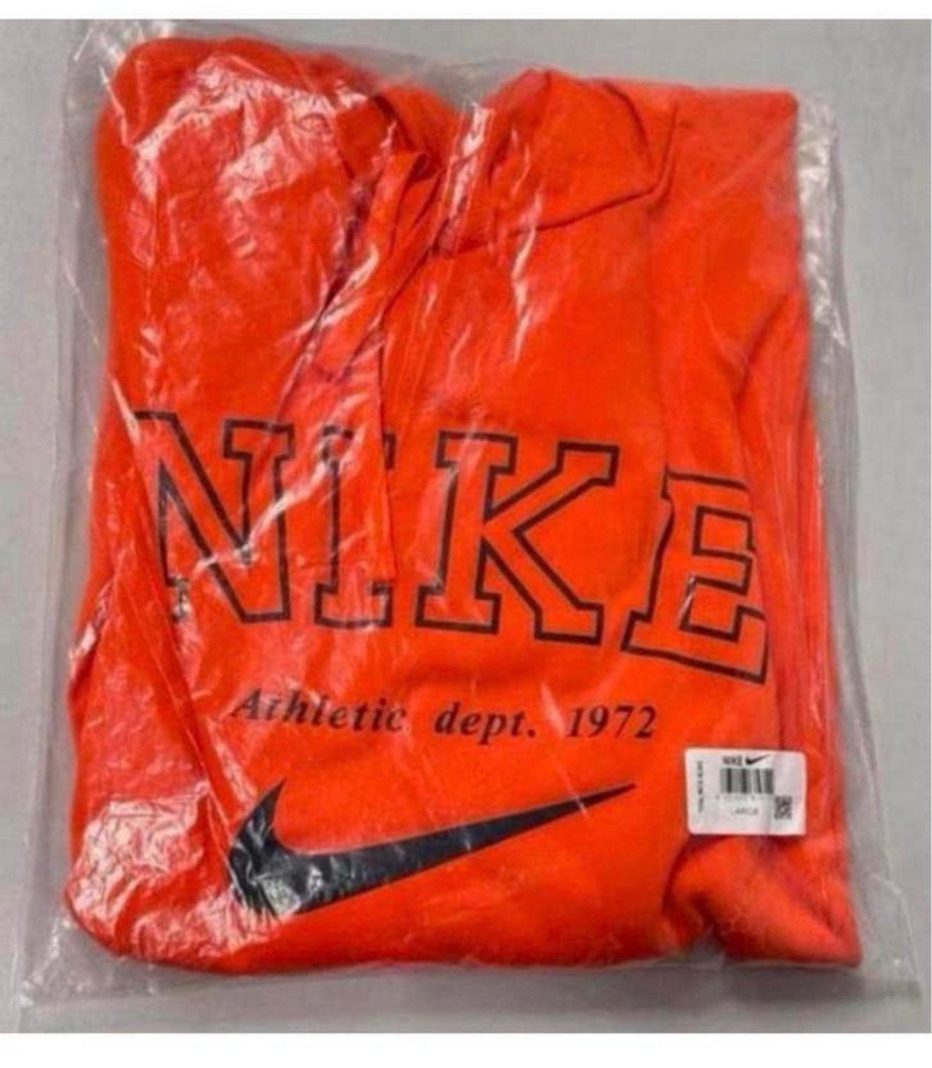 The Nike Hood hoodie sweater NIEUW thermofit L oranje NEW, Maat 52/54 (L), Nieuw, Oranje, Ophalen of Verzenden