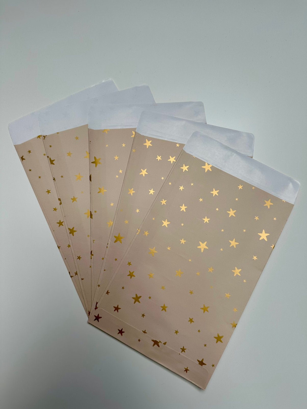 Cadeauzakjes 5 stuks 12x19 cm, Ophalen of Verzenden, Nieuw