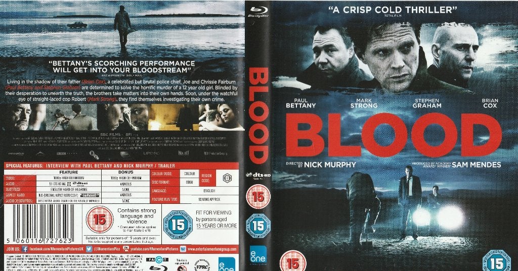 Blood blu ray ( engels ), Ophalen of Verzenden, Zo goed als nieuw, Horror