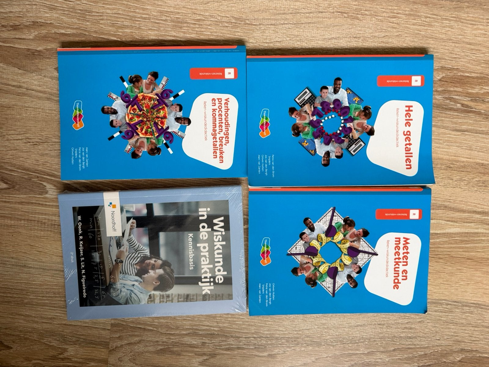 4 Pabo-rekenboeken – Rekendidactiek en kennisbasis, Boeken, Ophalen, Zo goed als nieuw, Overige niveaus