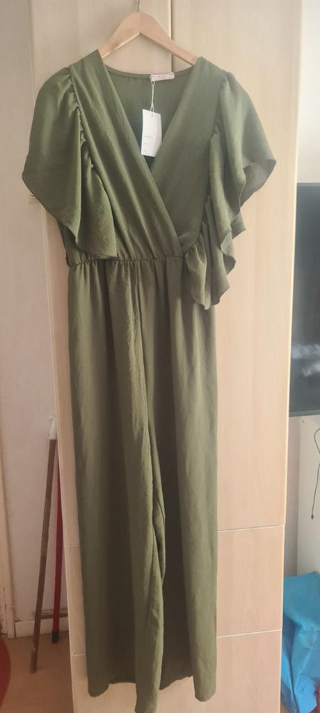 Stijlvolle Groene Jumpsuit Maat M, Kleding | Dames, Jumpsuits, Ophalen of Verzenden, Nieuw, Maat 38/40 (M), Groen