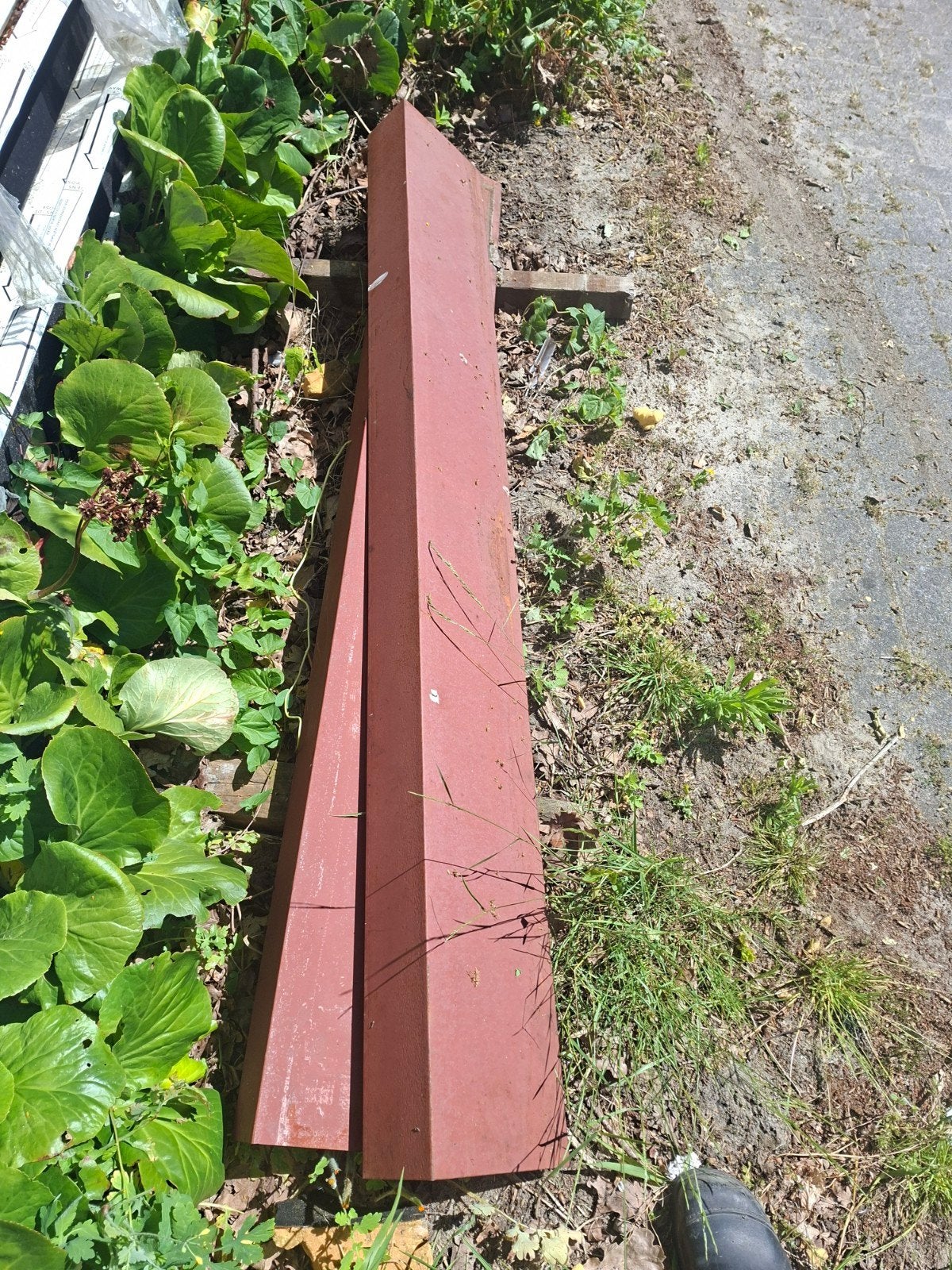 2 lateien staal, Ophalen