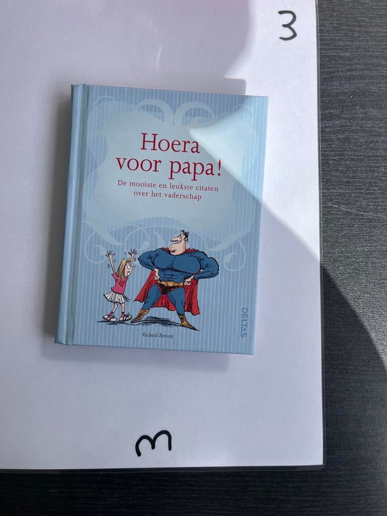 Hoera voor papa! De mooiste en leukste citaten, Ophalen of Verzenden, Zo goed als nieuw
