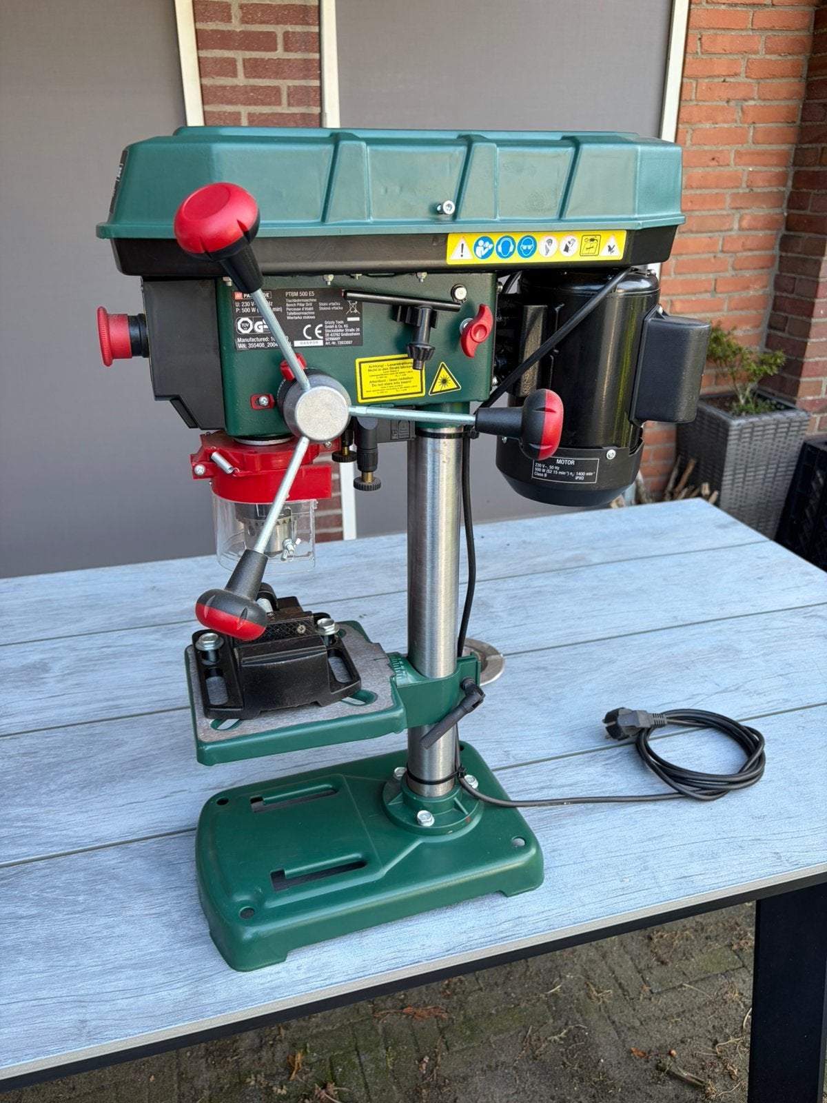 Parkside kolomboormachine 500 watt, Ophalen, Zo goed als nieuw, 400 tot 600 watt, Kolomboormachine