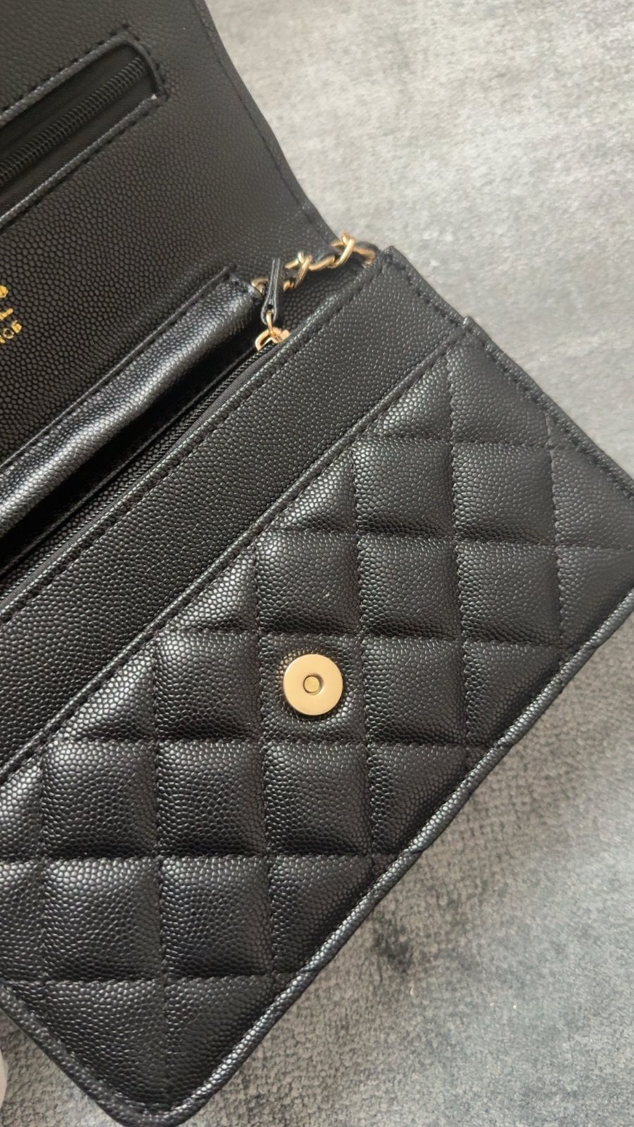 Stijlvol Zwart Leren Clutches Tasje, Verzenden, Nieuw, Zwart, Schoudertasje