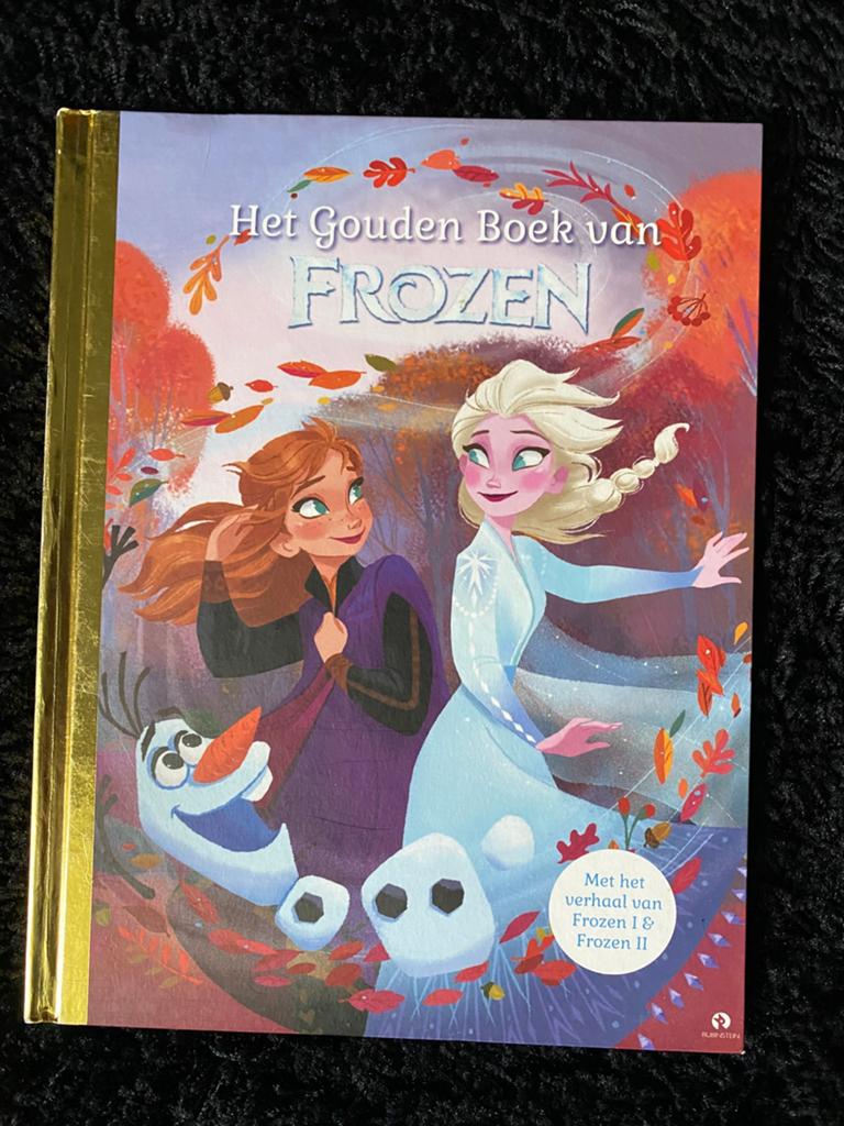 Het Gouden Boek van Frozen - Frozen I & II, Ophalen of Verzenden, Zo goed als nieuw, 3 tot 4 jaar