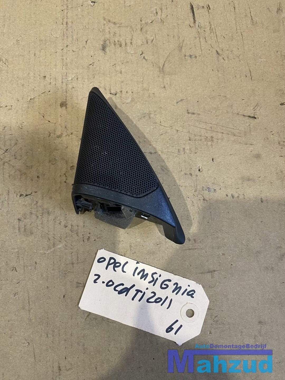 OPEL INSIGNIA A links voor deur speaker a stijl afdekkap, Gebruikt, Opel Automobile GmbH, Ophalen of Verzenden, Kontakt@opel-infoservice.de