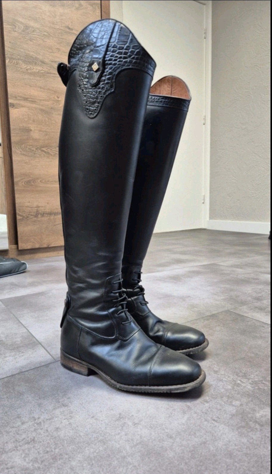 De Niro rijlaarzen, Dieren en Toebehoren, Ophalen, Zo goed als nieuw, Dressuur, Schoeisel