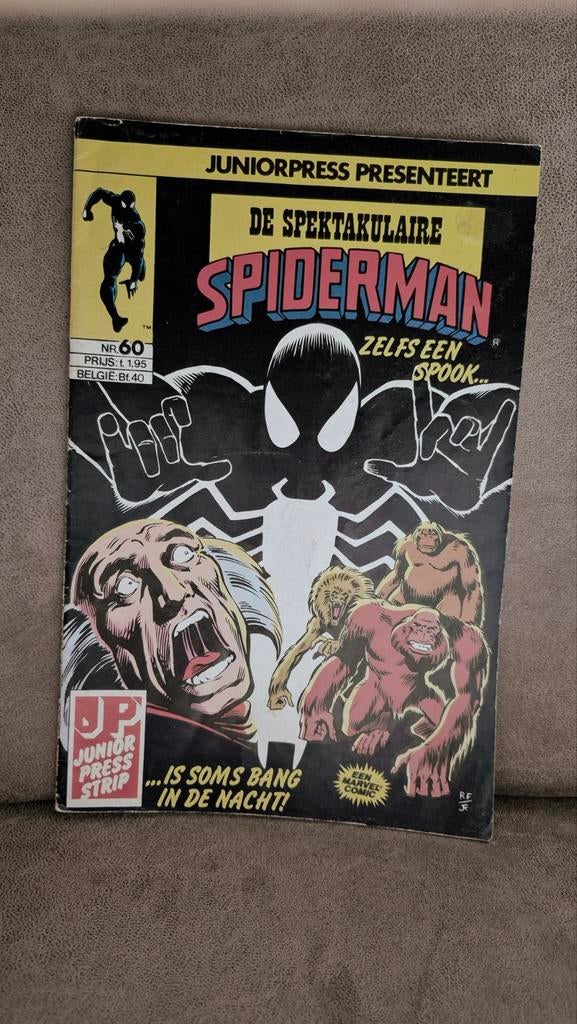 De Spektakulaire Spiderman - Juniorpress Nr. 60, Eén stripboek, Ophalen of Verzenden, Gelezen, Stan Lee