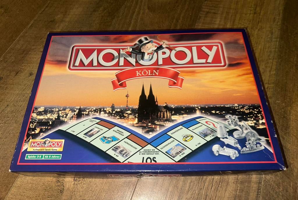 Monopoly Köln., Hobby en Vrije tijd, Gezelschapsspellen | Bordspellen, Vijf spelers of meer, Ophalen of Verzenden, Gebruikt