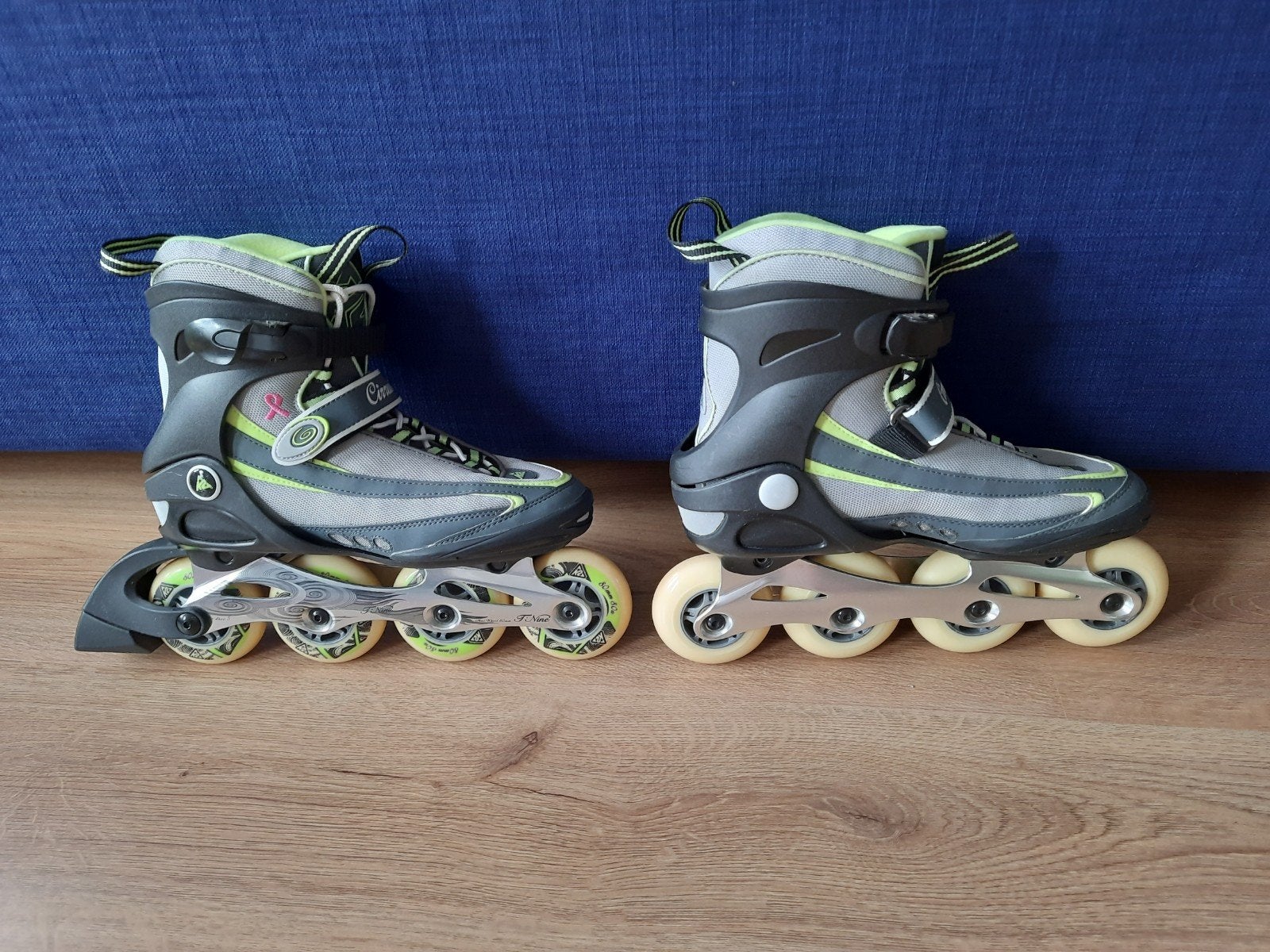 K2 Cirrus Alu W Inliner Dames EU 39,5 met beschermers, Sport en Fitness, K2, Ophalen of Verzenden, Zo goed als nieuw, Inline skates 4 wielen