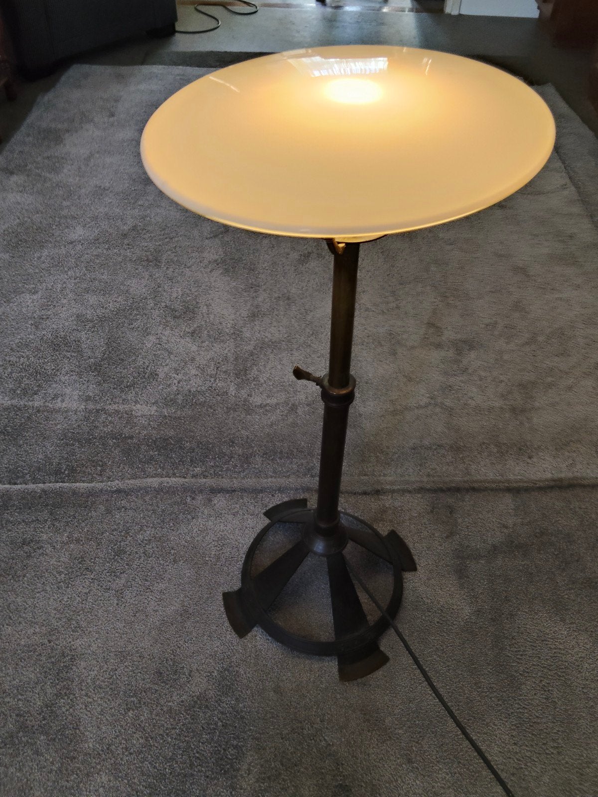 Vintage verstelbare  vloerlamp, Ophalen, Vintage