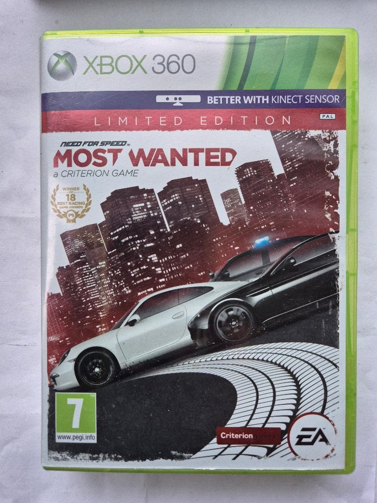 NEED for SPEED MOST WANTED, Gebruikt, 1 speler, Racen en Vliegen, Ophalen of Verzenden