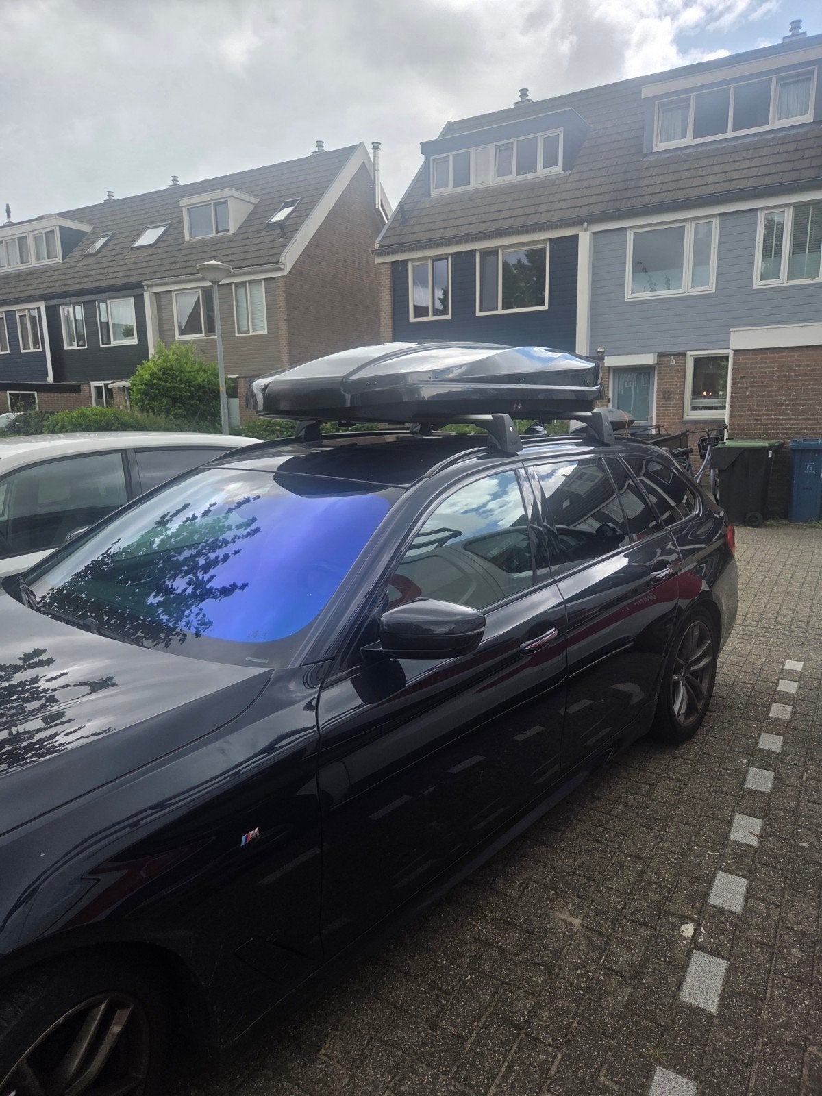Dakkoffer 440 liter, tweezijdig te openen, 3-punt sluiting, Auto diversen, Dakkoffers, Ophalen