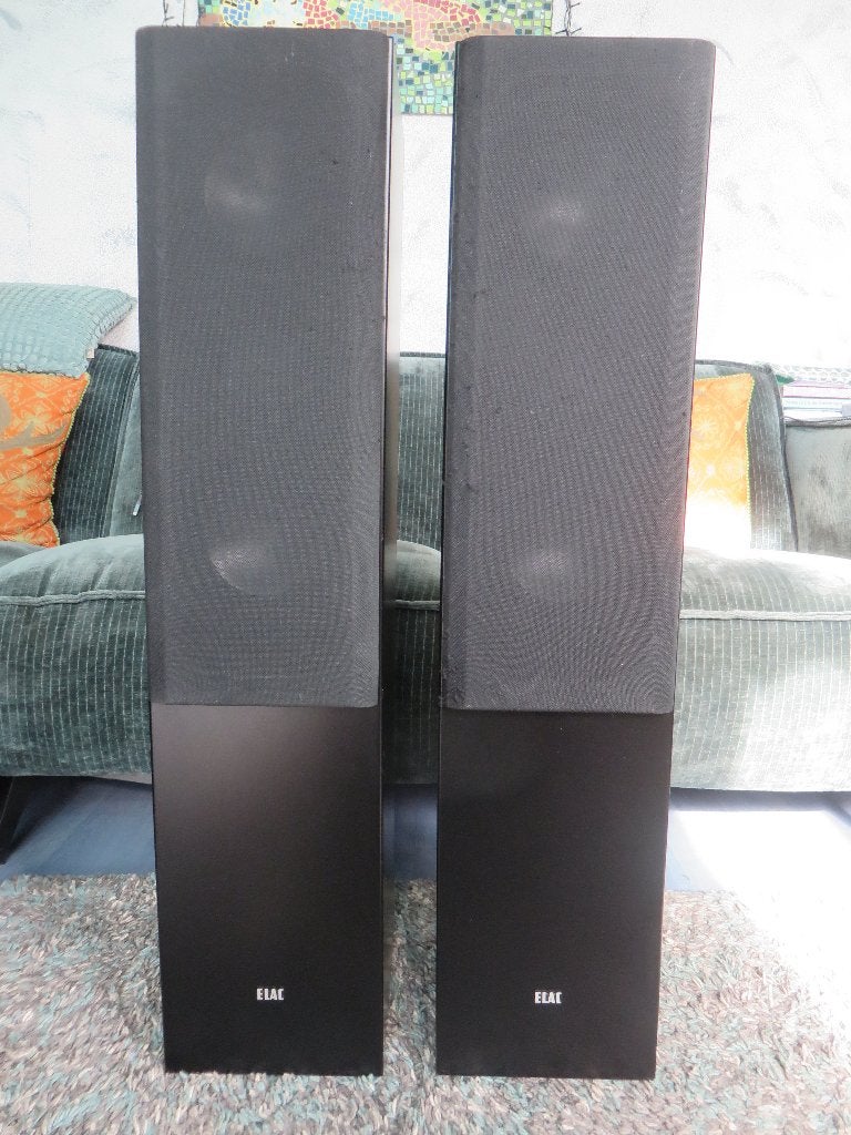 Elac EL 121 AS Spez II, Stereo speakers, Gebruikt, 60 tot 120 watt, Ophalen