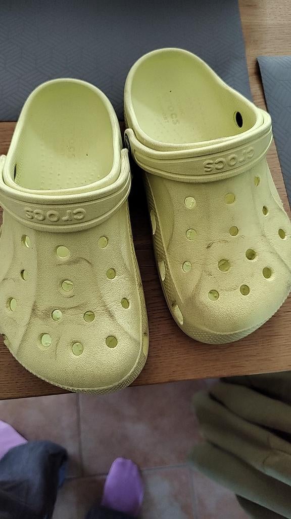 Crocs Klompen J3 - Lichtgroen, Ophalen, Gebruikt, Crocs, Jongen of Meisje